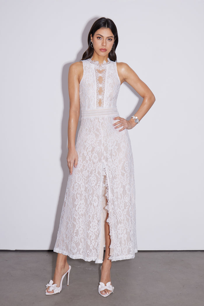 Emalee Tank Top Lace Maxi Dress