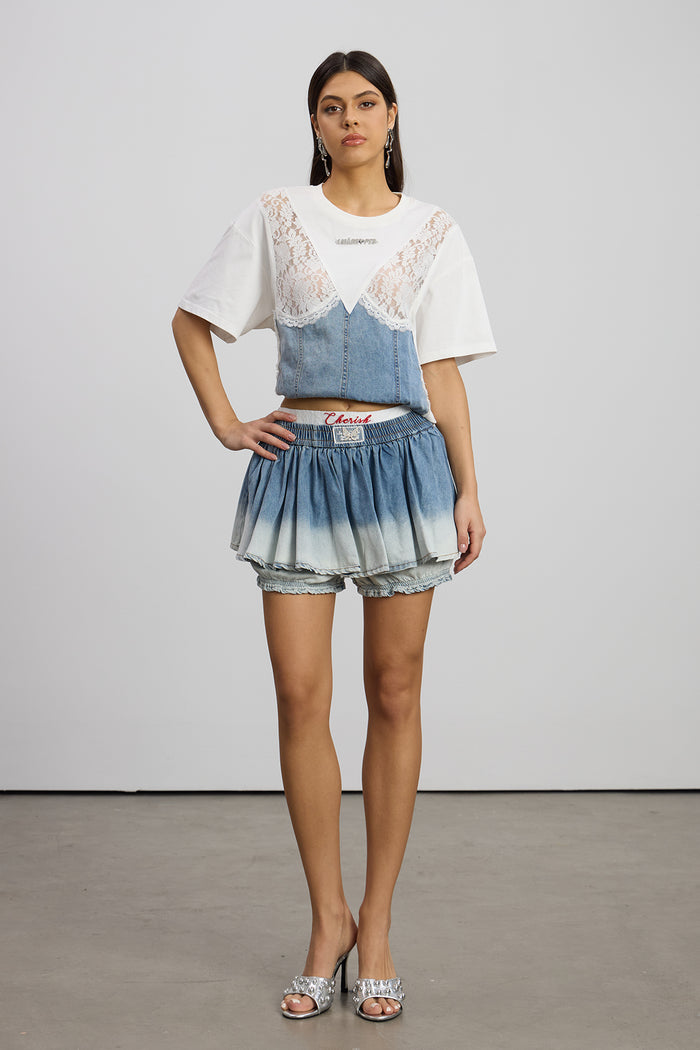 Ember Hayley Ruffle Skort