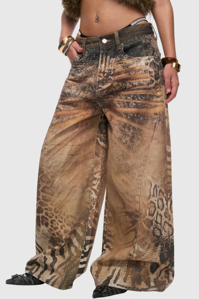 Emlyn Leopard Hayley Jeans