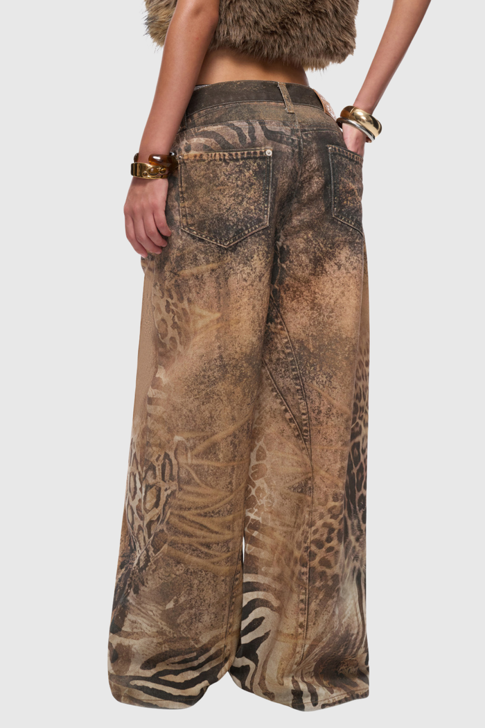 Emlyn Leopard Hayley Jeans