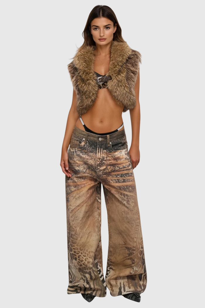 Emlyn Leopard Hayley Jeans