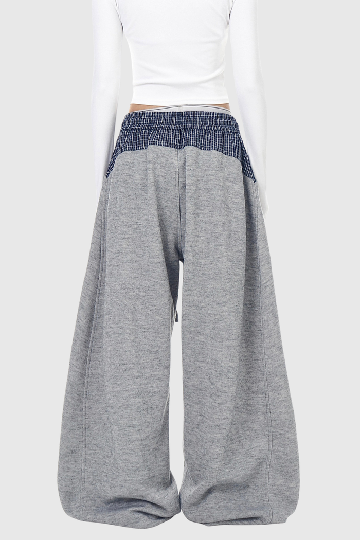 Emmaline Deconstruct Grid Pants