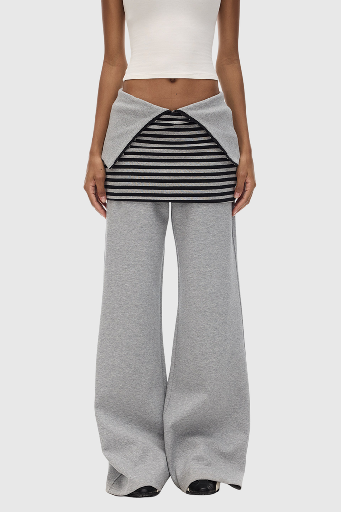 Emmanouil Stripe Deconstruct Pants