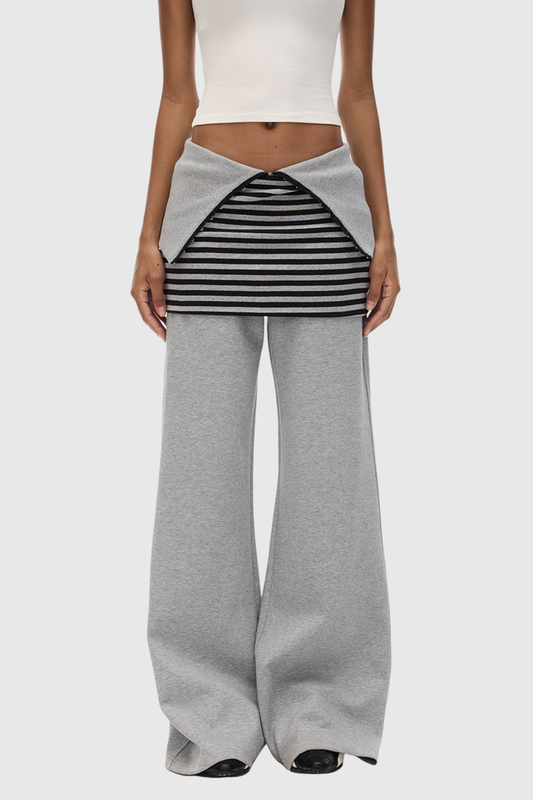 Emmanouil Stripe Deconstruct Pants