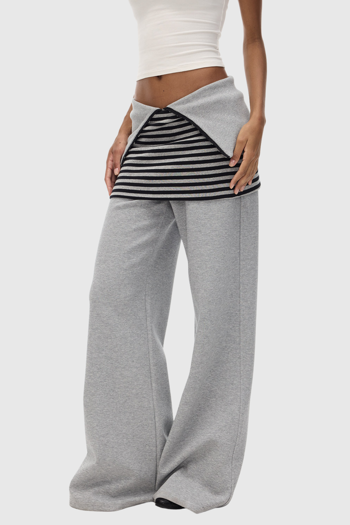 Emmanouil Stripe Deconstruct Pants
