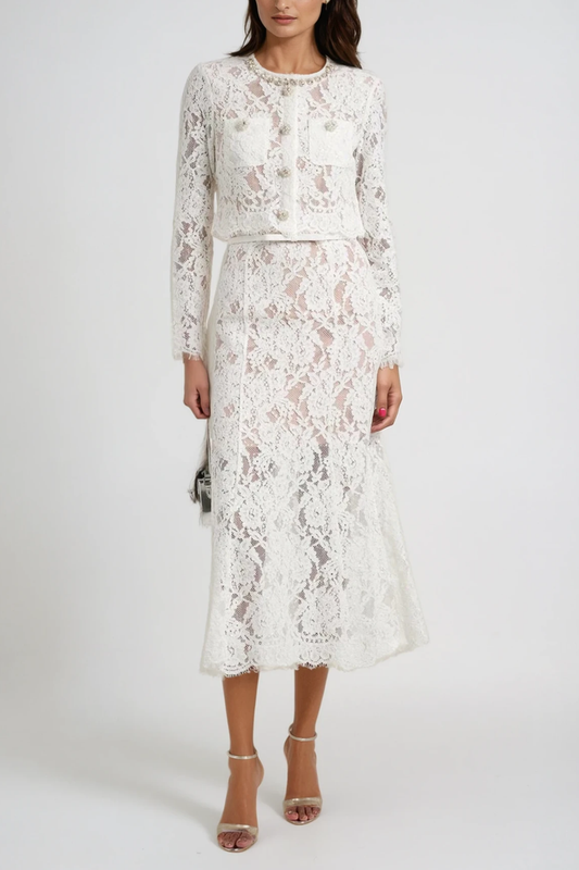 Emmi Lace Skirt Set