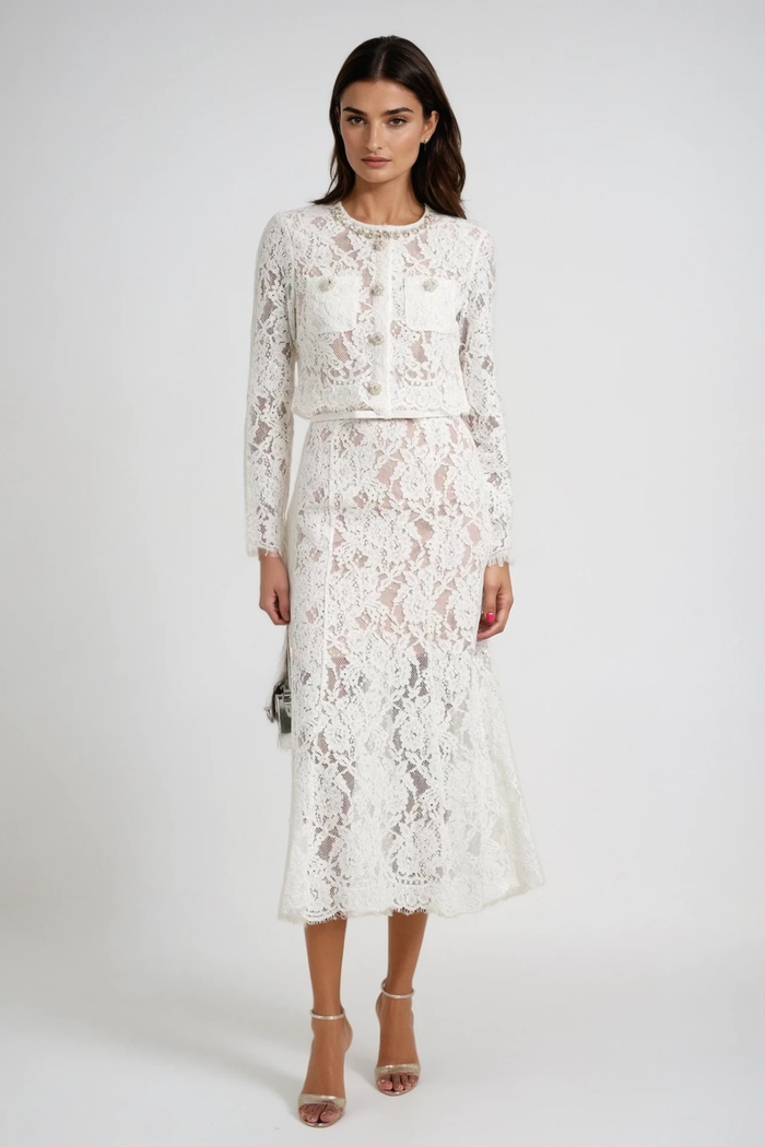 Emmi Lace Skirt Set