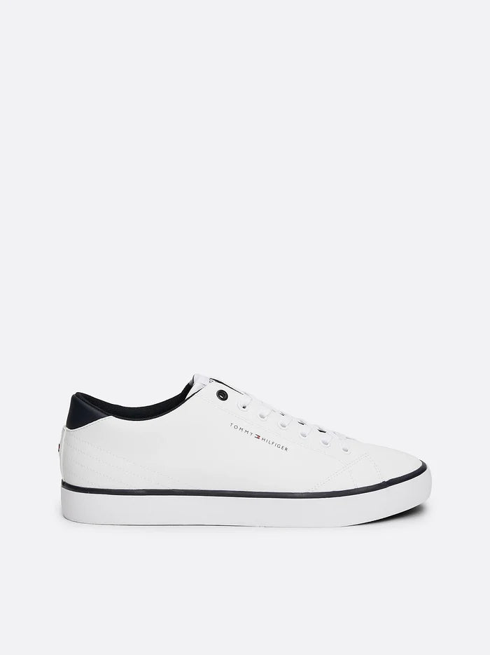 Essential Textured Stitch Trainers in White