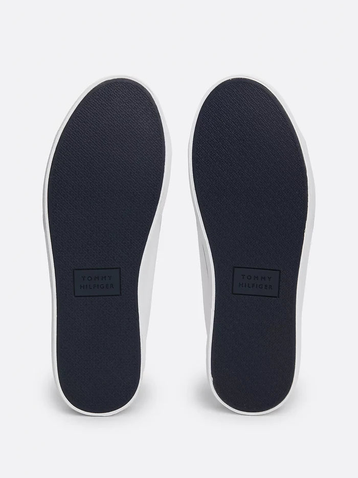 Essential Textured Stitch Trainers in White