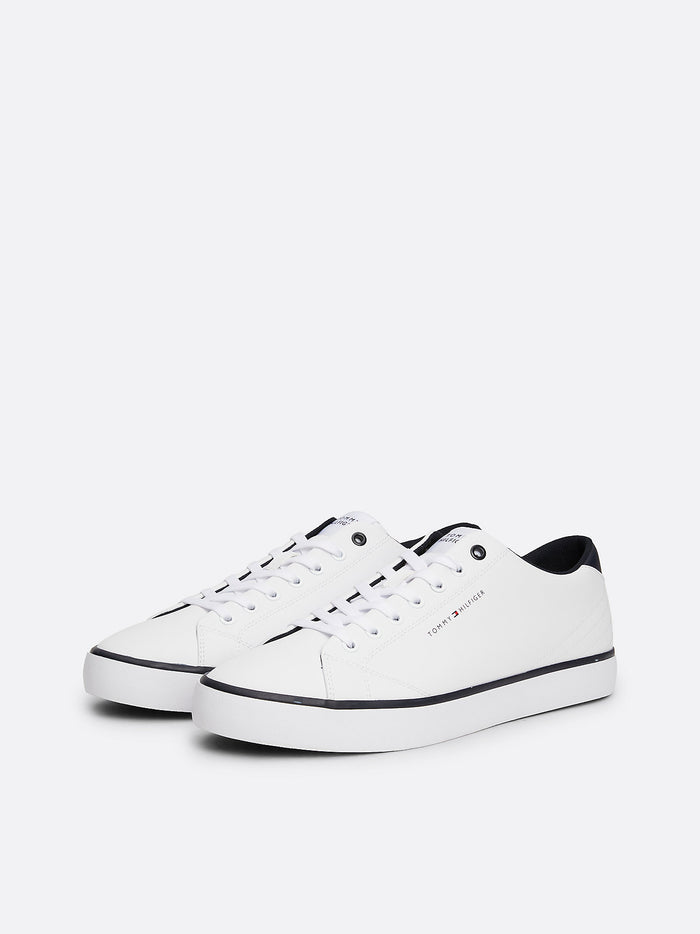 Essential Textured Stitch Trainers in White