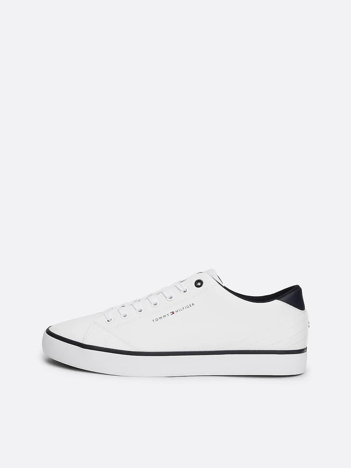 Essential Textured Stitch Trainers in White