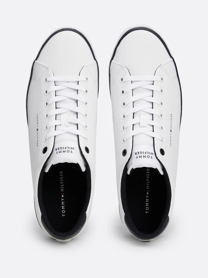 Essential Textured Stitch Trainers in White