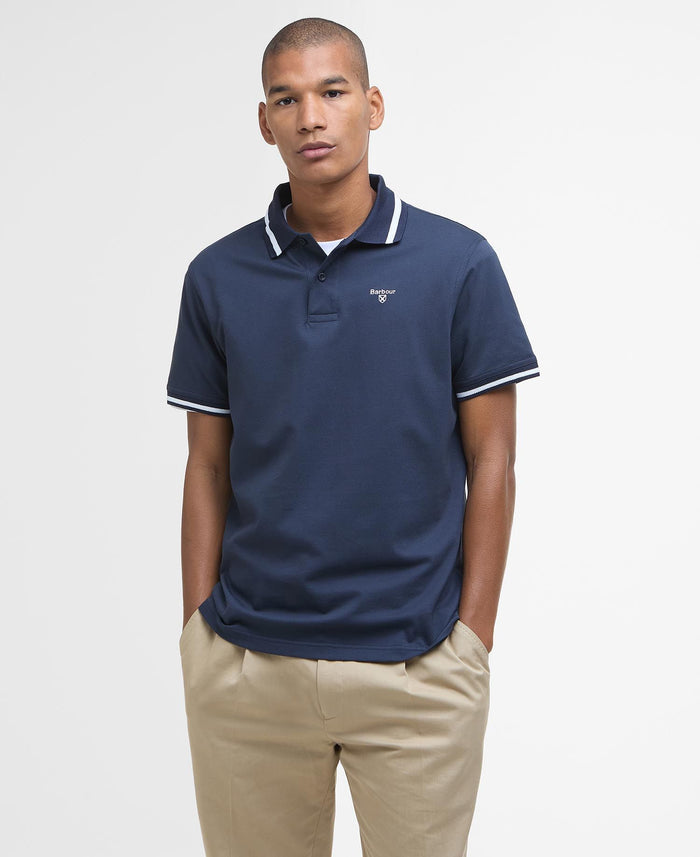 Ferrybridge Lightweight Polo in Navy