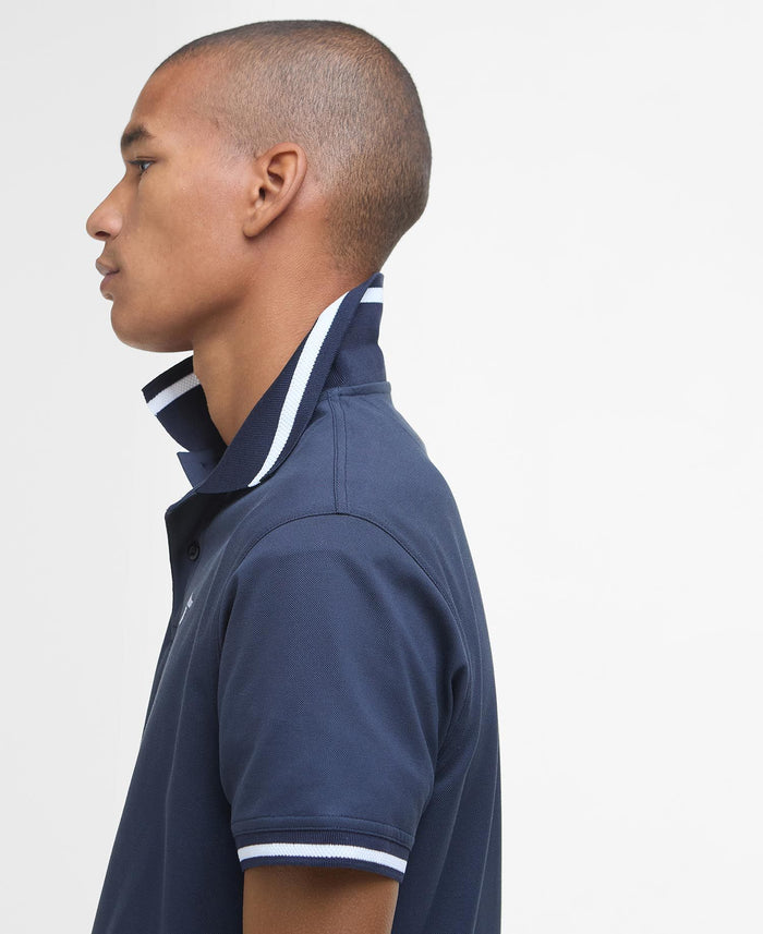 Ferrybridge Lightweight Polo in Navy