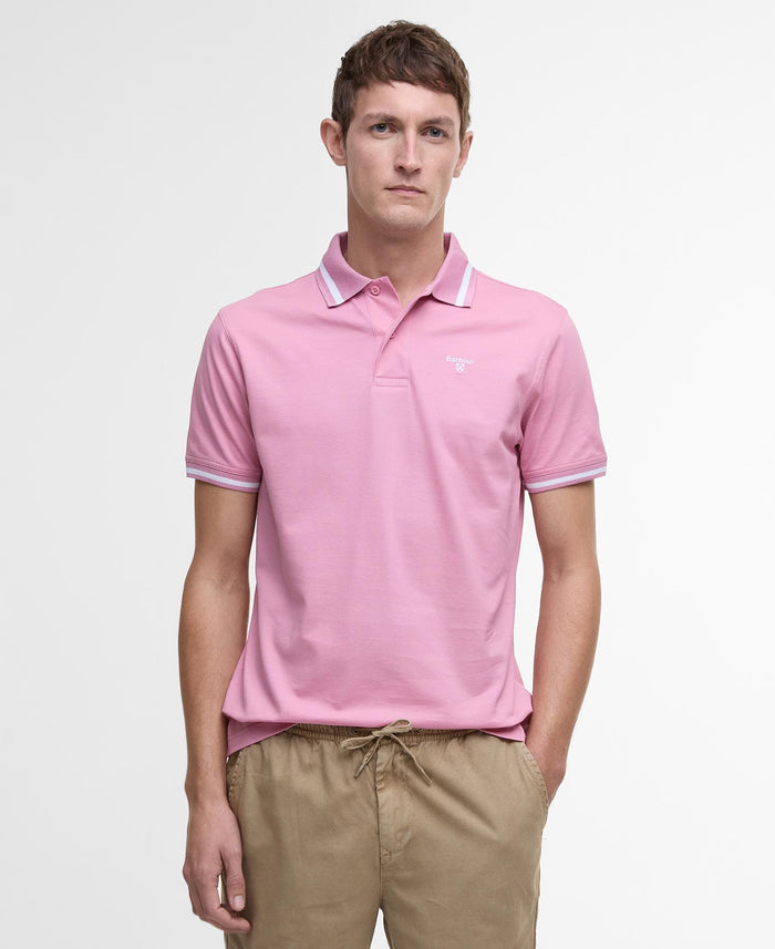 Ferrybridge Lightweight Polo in Pink