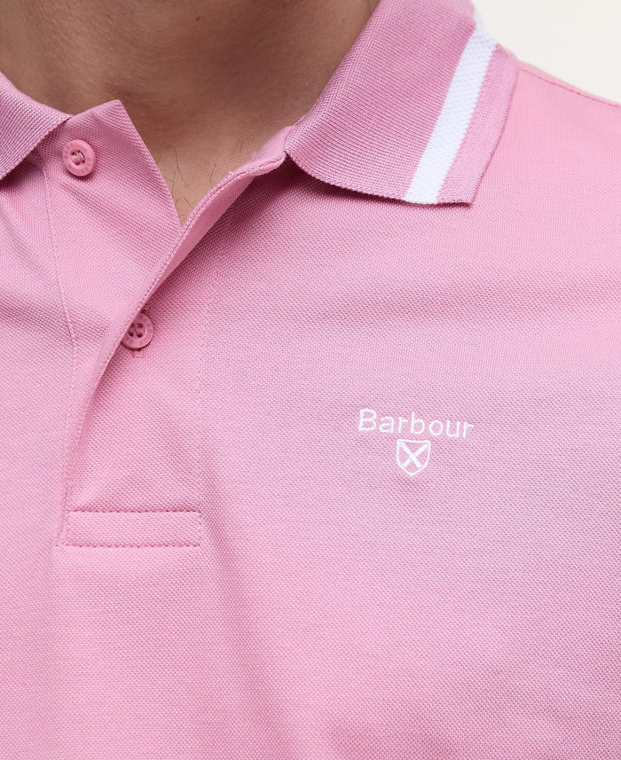 Ferrybridge Lightweight Polo in Pink