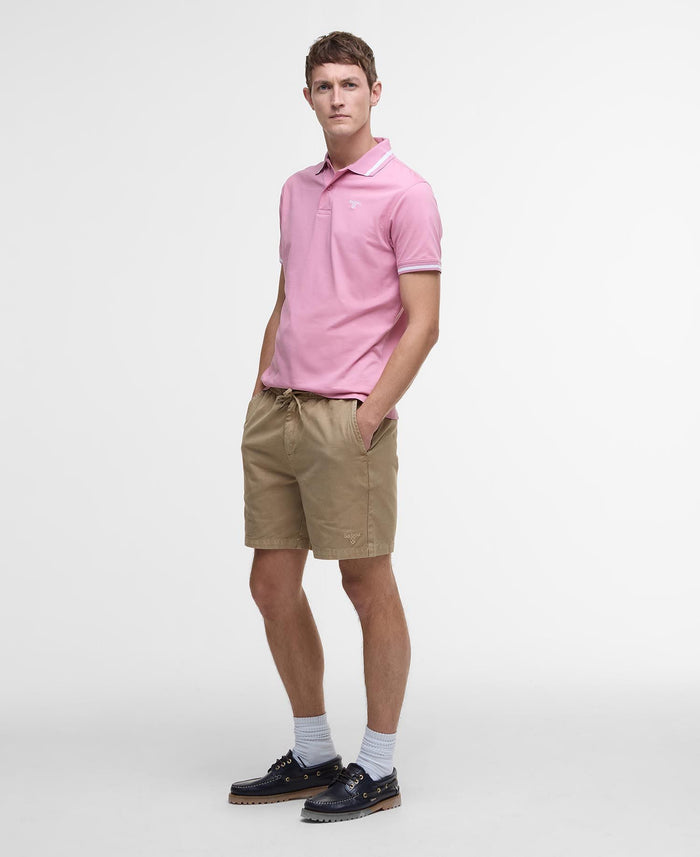 Ferrybridge Lightweight Polo in Pink