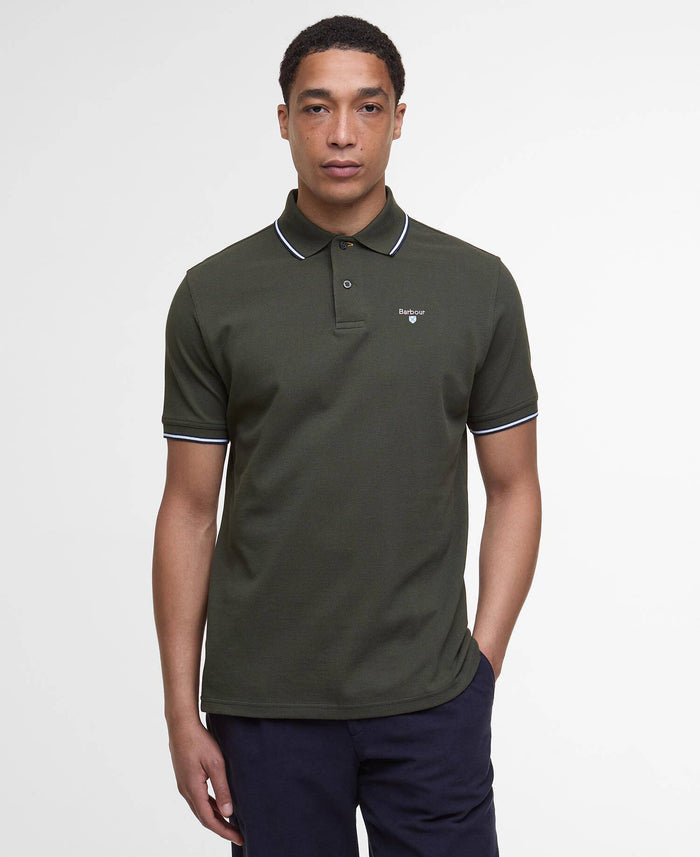 Fielding Tailored Polo in Olive