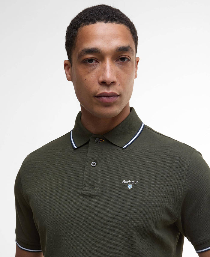Fielding Tailored Polo in Olive
