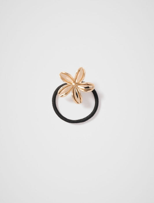 Fifi Flower Hair Tie 0 Gold Forever New