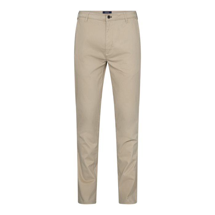 Fitted Chino in Stone