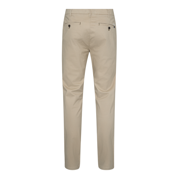 Fitted Chino in Stone