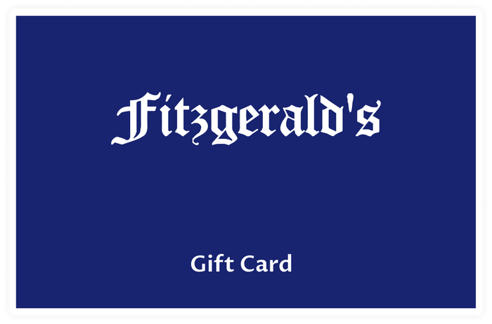 Fitzgerald's Menswear Virtual Giftcard