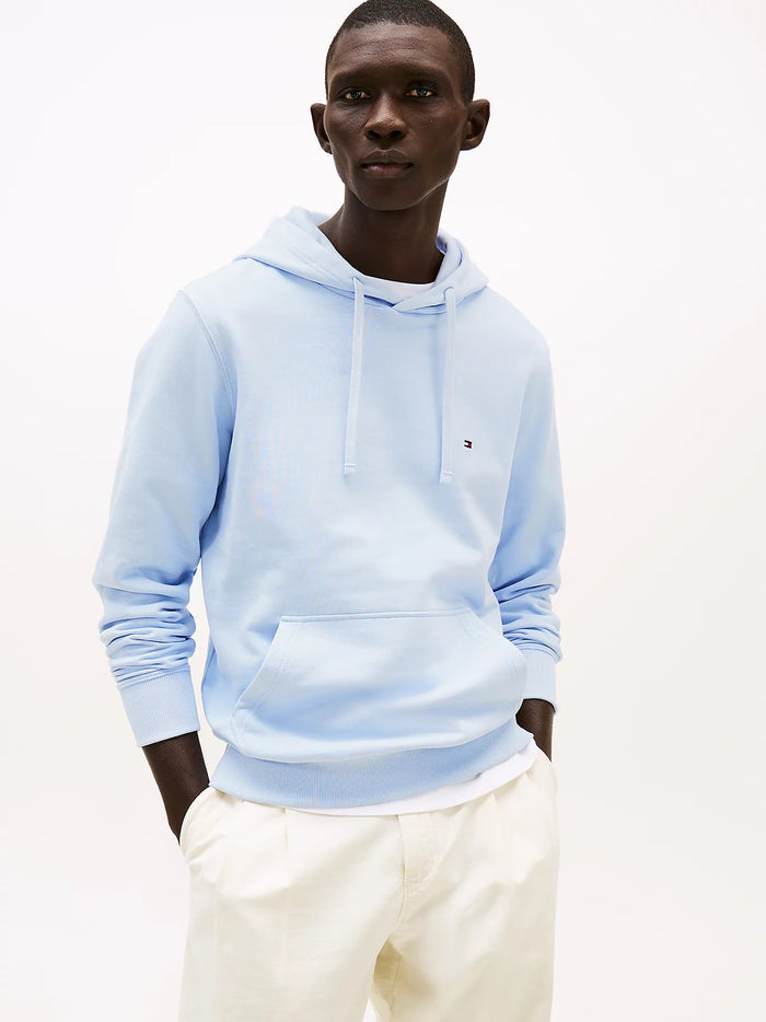 Flag Embroidery Hoody in Blue