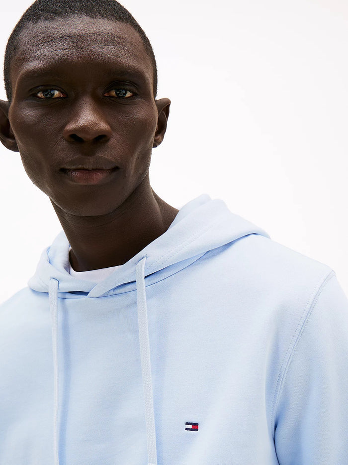Flag Embroidery Hoody in Blue