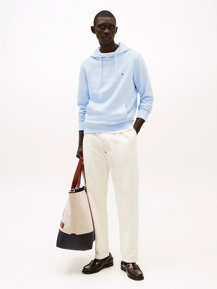 Flag Embroidery Hoody in Blue