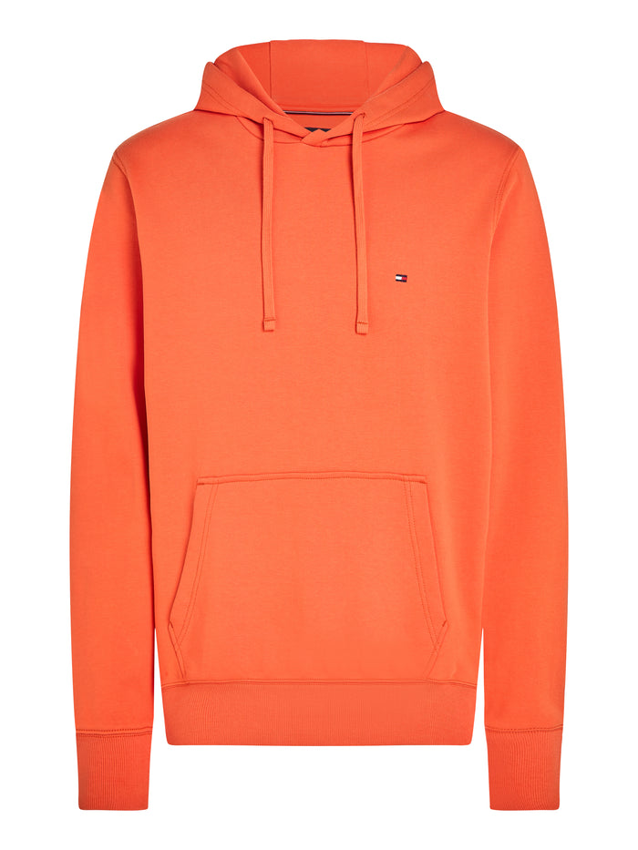 Flag Embroidery Hoody in Orange