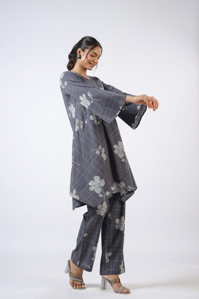 Floral Cascade Cotton Co-ord Set