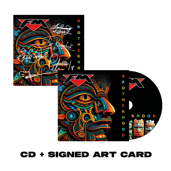 FM - Brotherhood - CD + Signed Art Card Bundle