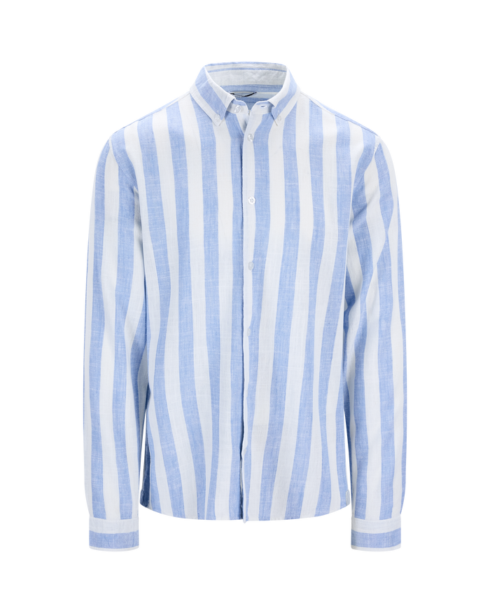 Urban Pioneers Male Folke LS Shirt SHIRT LIGHT BLUE