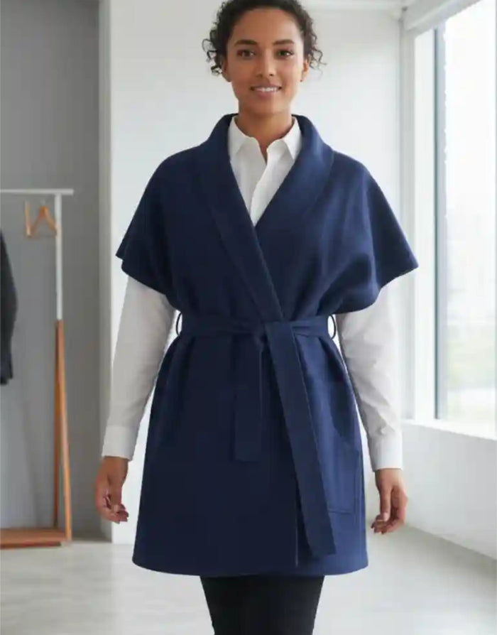 Francesca Short Jacket/Gilet/Coat Paper Sewing Pattern, Ciao Patterns