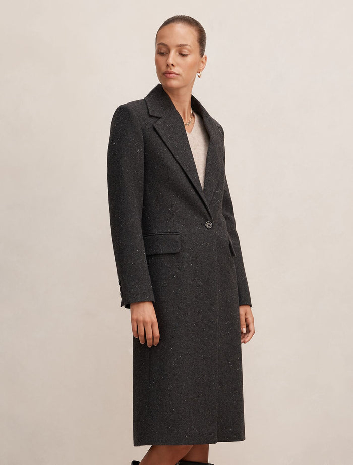 Francesca Single Breasted Coat Forever New