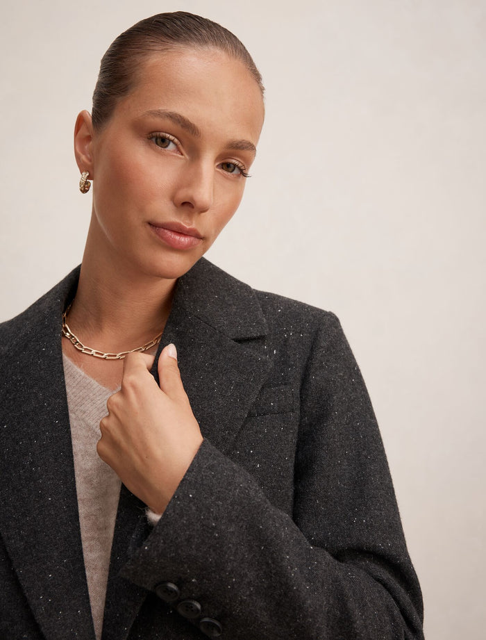 Francesca Single Breasted Coat Forever New