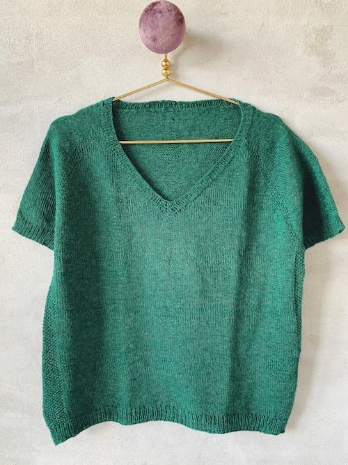 Frigga V - neck by Önling, Everyday knitting kit