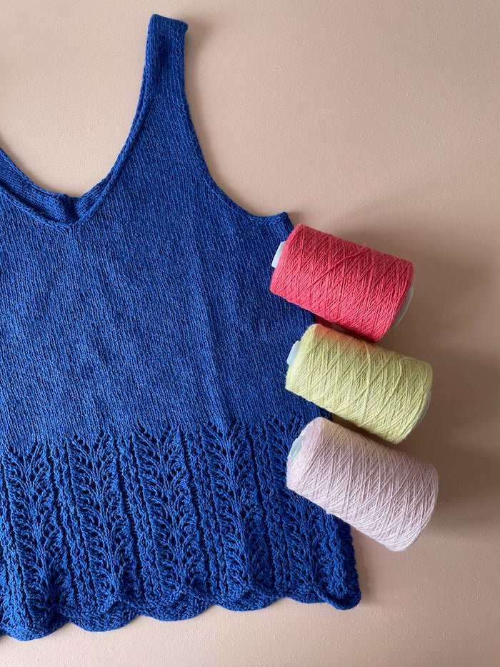 Fryd top by Önling, No 12 knitting kit Knitting kits Önling - Katrine Hannibal
