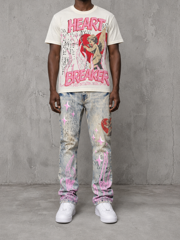 FWRD Kids T-Shirt in Natural with soft fabric and simple design, featuring the "Dreams" graphic on the front.