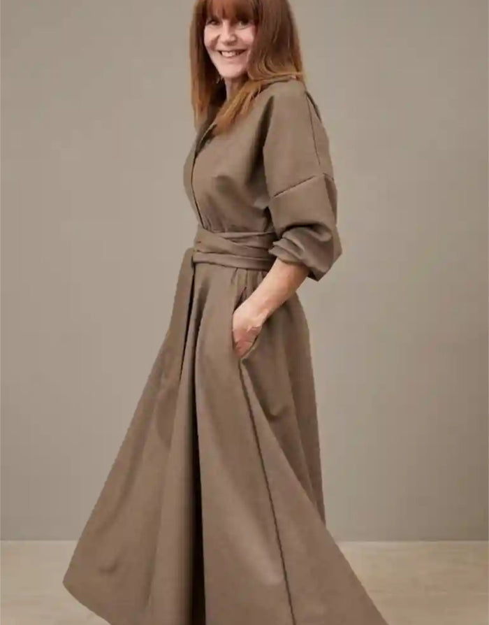 Georgia Dress Paper Sewing Pattern, Ciao Patterns