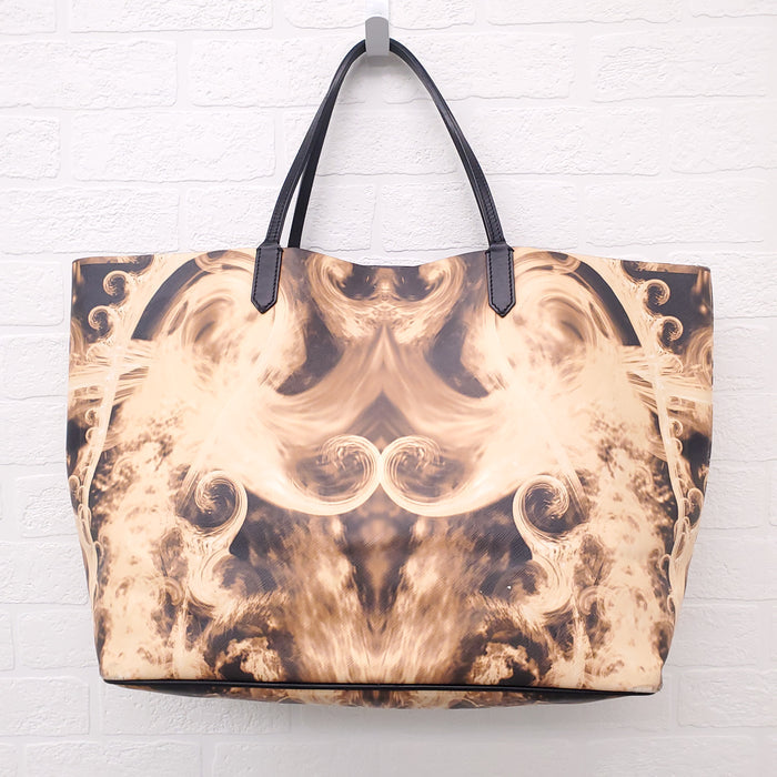 GIVENCHY FLAME PRINT TOTE BAG