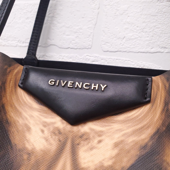 GIVENCHY FLAME PRINT TOTE BAG
