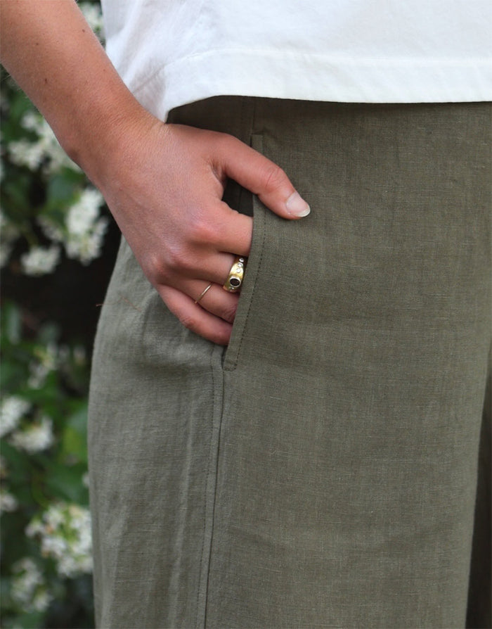 Grazia Culottes Sewing Pattern, Tessuti