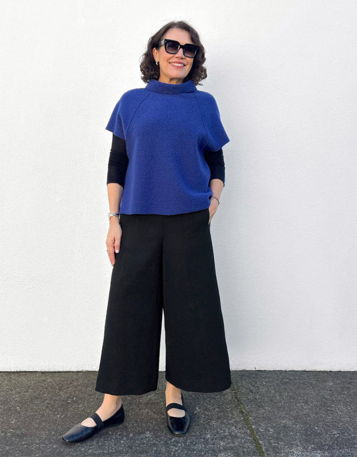 Grazia Culottes Sewing Pattern, Tessuti