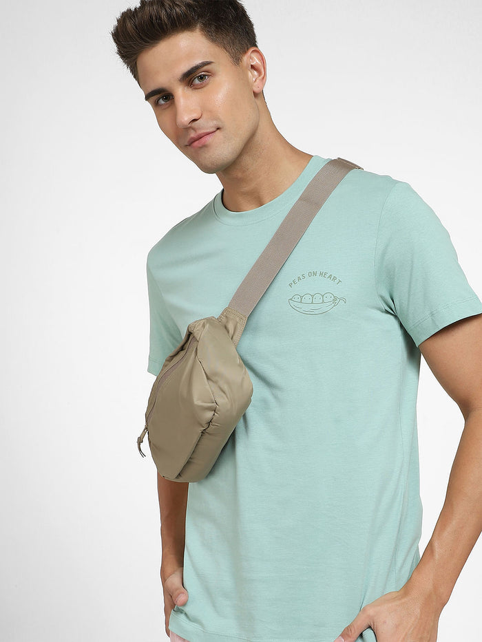 Green Crew Neck T-Shirt