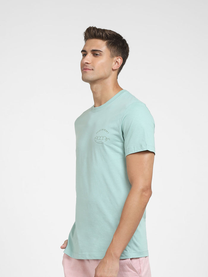 Green Crew Neck T-Shirt
