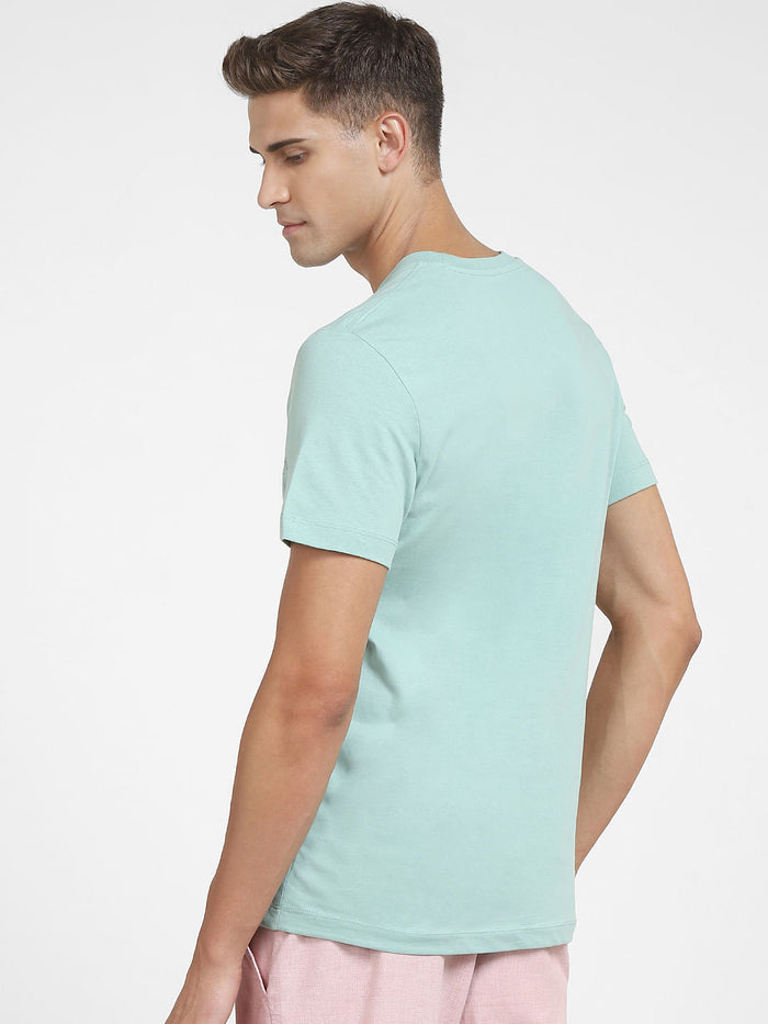 Green Crew Neck T-Shirt