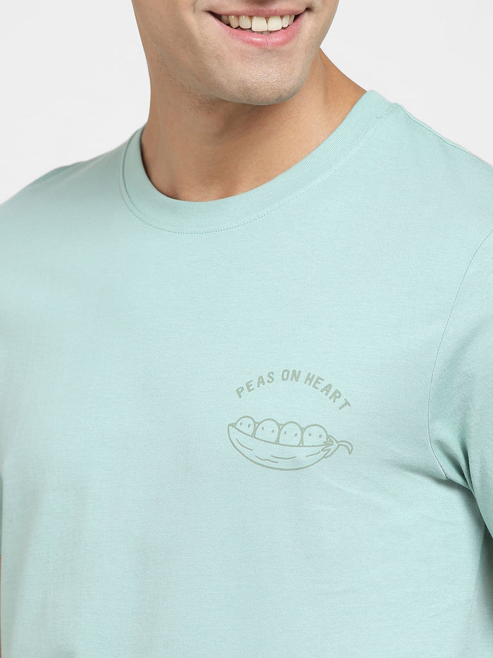 Green Crew Neck T-Shirt