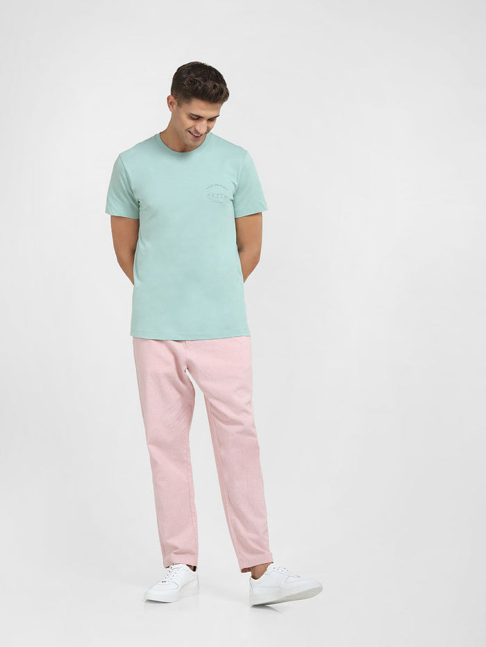 Green Crew Neck T-Shirt